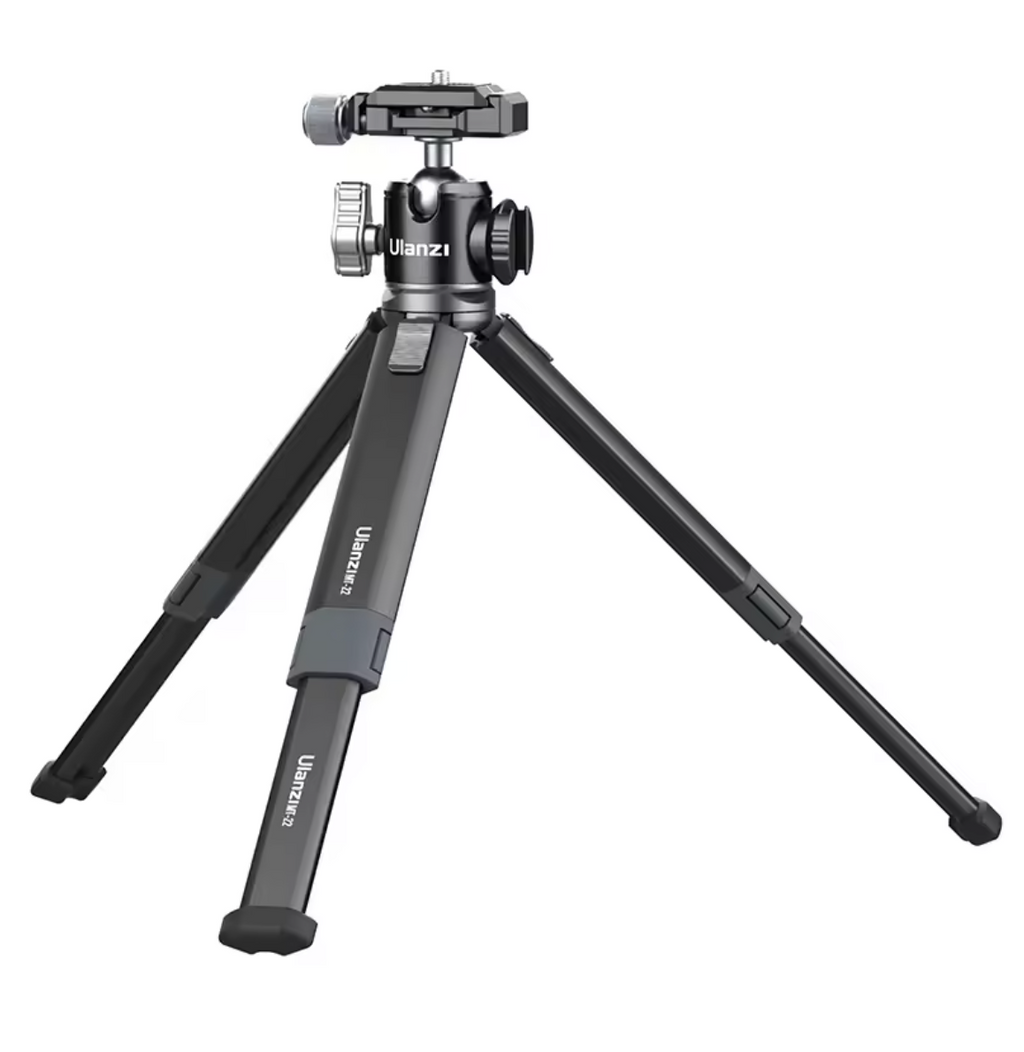 Ulanzi MT-24 Tischstativ Vlogstativ Kameragriff 360° Rotation Kugelkopf Stativ