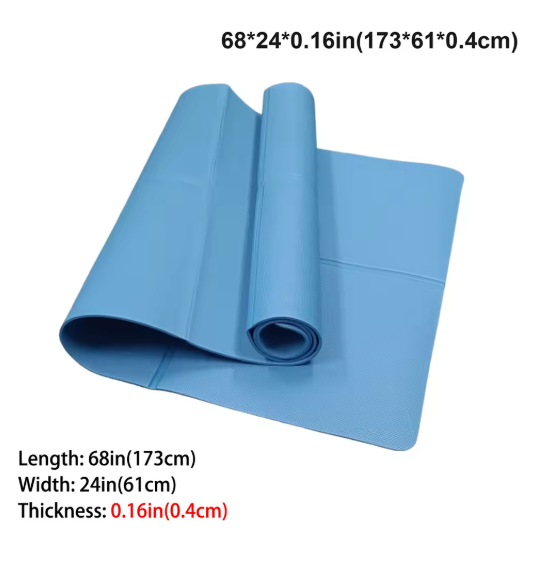 Yoga Matte Fitness Matte Sportmatte Gymnastikmatte Pilates Sport Gymnastik Yoga