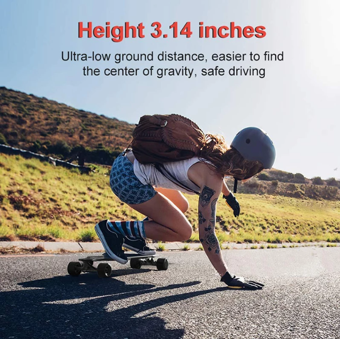 Teamgee H5 Electric Skateboard Longboard intelligente Dual 480w Motor Sehr Dünn