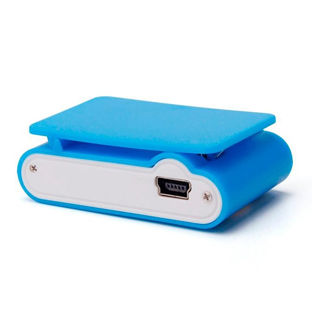 Mini Mp3 Player Display Clip Aluminium LCD Micro SD bis 32GB