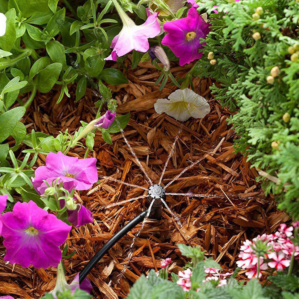 10-25-30m Automatisch Bewässerungssystem Micro Tropfschlauch Garten Bewässerung