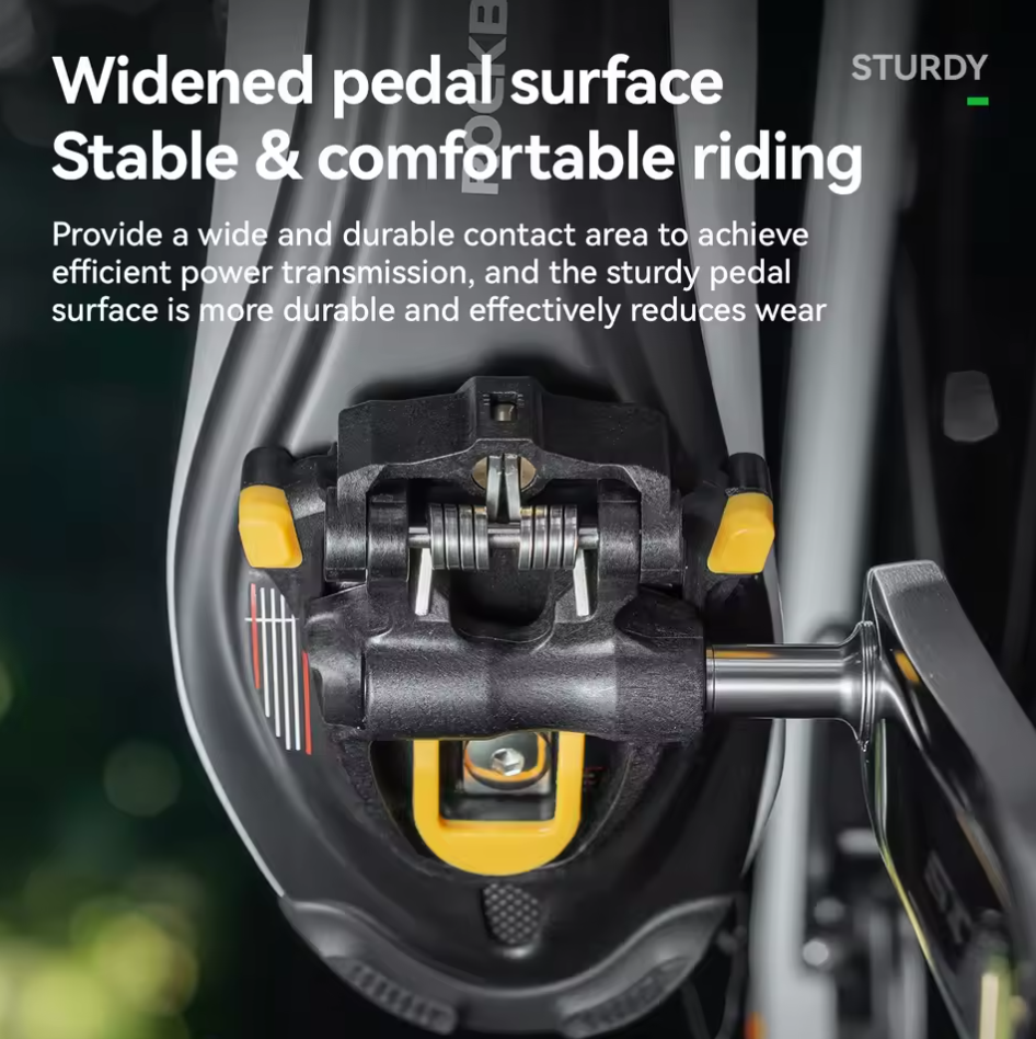 Rockbros Fahrradpedale Carbon SPD Klicker Rennradpedale abgedichtetes Lager