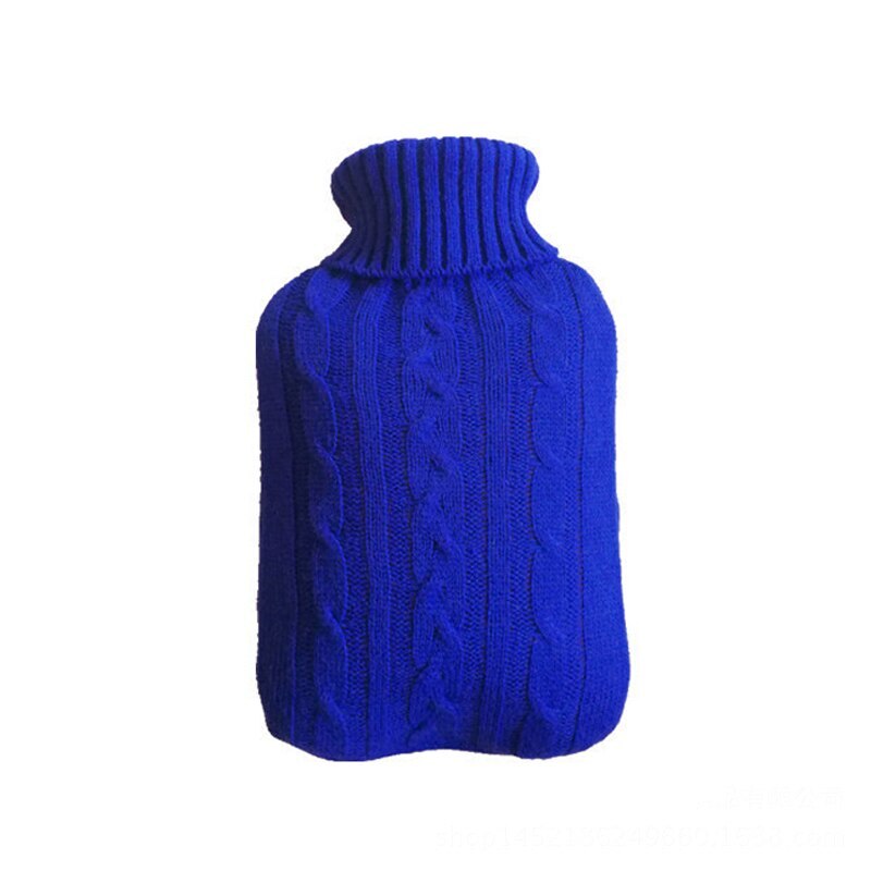 Wärmeflaschen BEZUG für 2 Liter Bettflasche Wärmflas Fleece Gummi 2L Wärmekissen