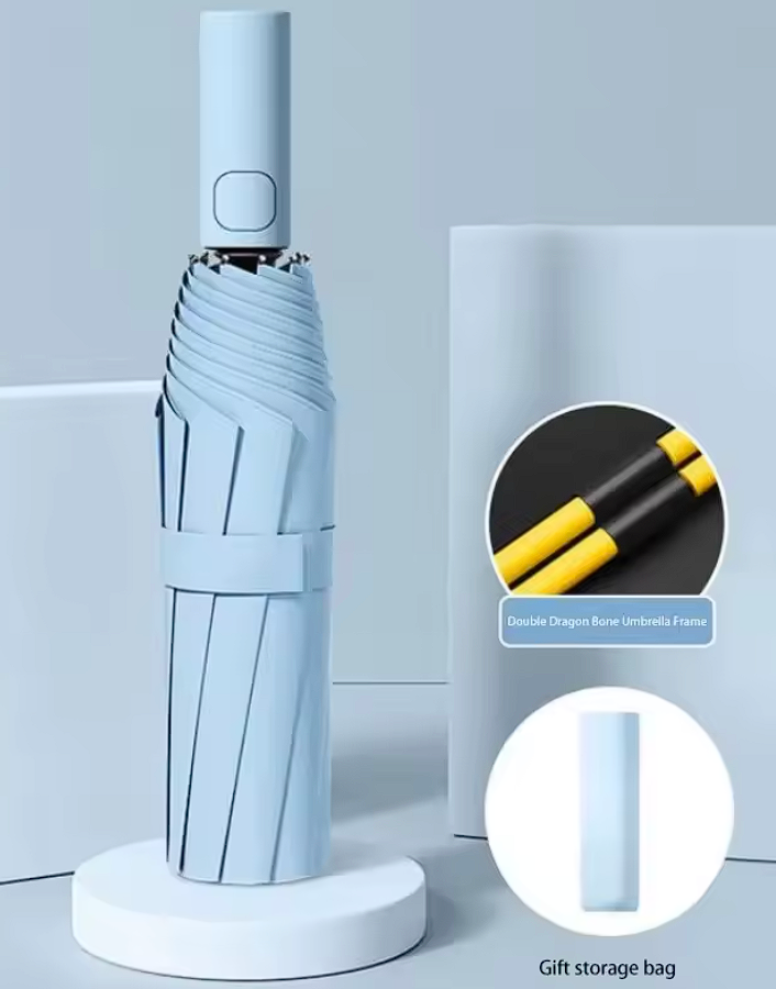Automatik Regenschirm stabiler automatischer Taschenschirm windbeständig