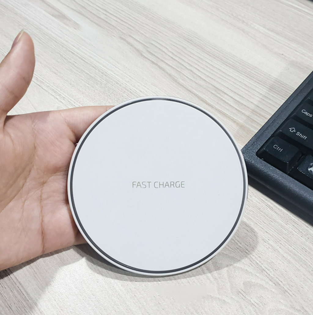 30W Kabelloses Ladegerät Schnelllader Ladeschale für Samsung Apple iPhone Xiaomi