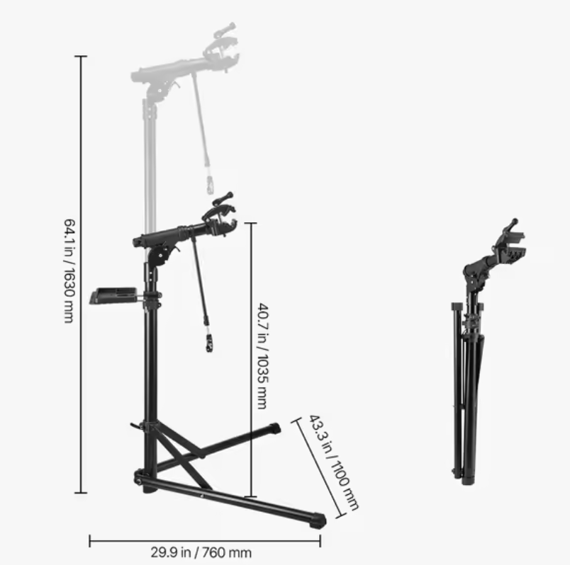 Fahrrad Montageständer Reparaturständer bis 39kg Fahrrad Wartungsständer