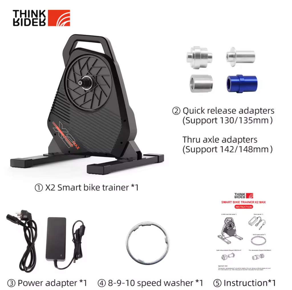 ThinkRider XXPRO Smart Rollentrainer 2500W Direktantrieb leise App‑Steuerung
