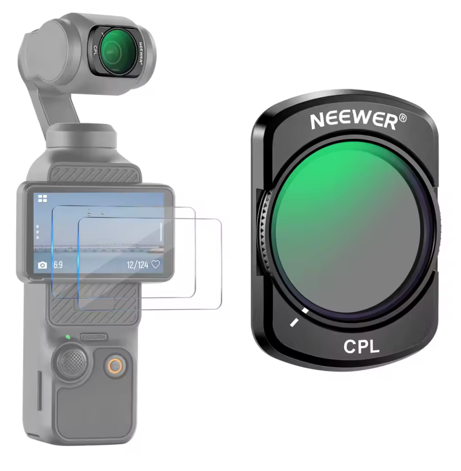 Magnetisches ND Filter Set für DJI Osmo Pocket 3 CPL UV ND8 bis ND1000