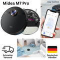 Midea M7 Pro Saugroboter Staubsauger Vibration Wischfunktion LDS WLAN 4000Pa