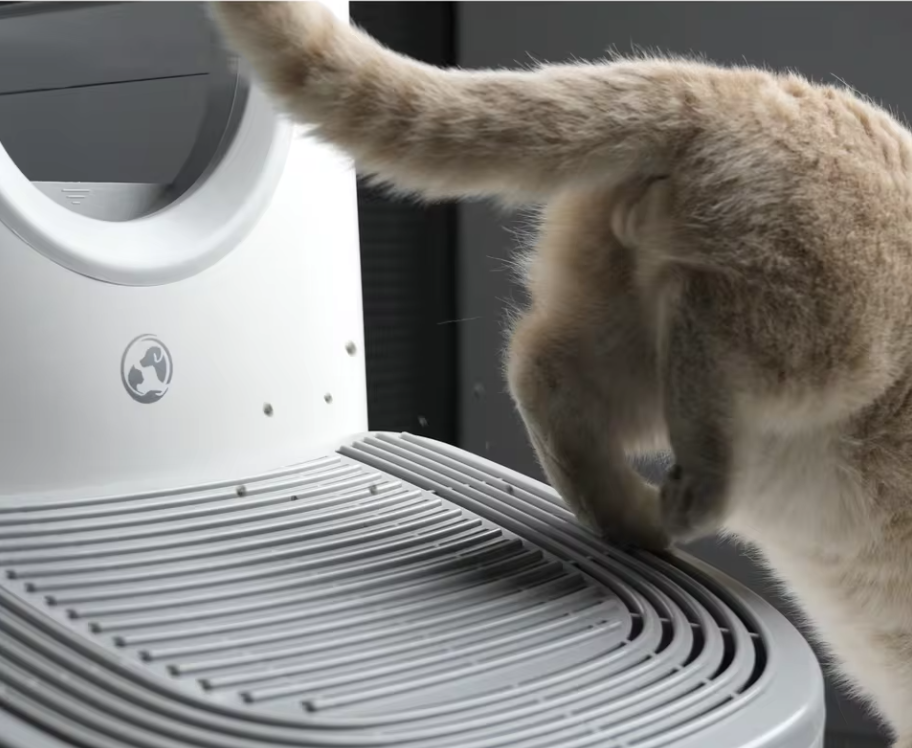 3-in-1 Furoomate Katzenklo Stufe Rampe Stepper Katzentoilette Katzenstepper