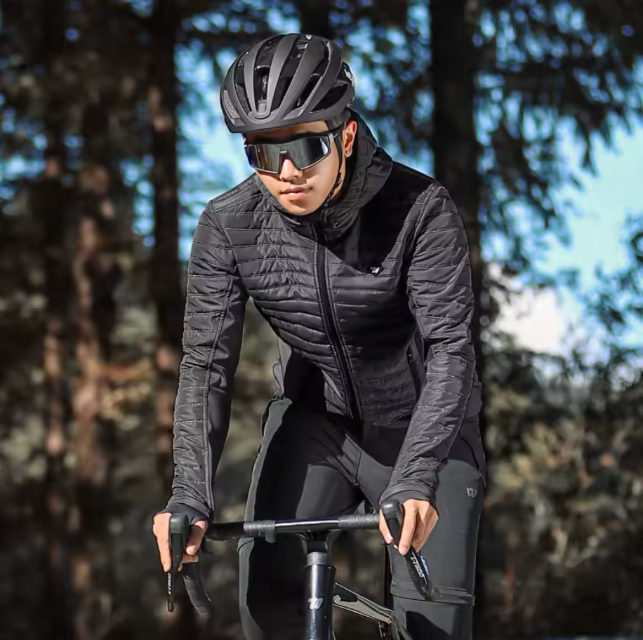 WestBiking Radfahren Jacke Winterjacke Thermo Fleece Fahrradjacke Winter