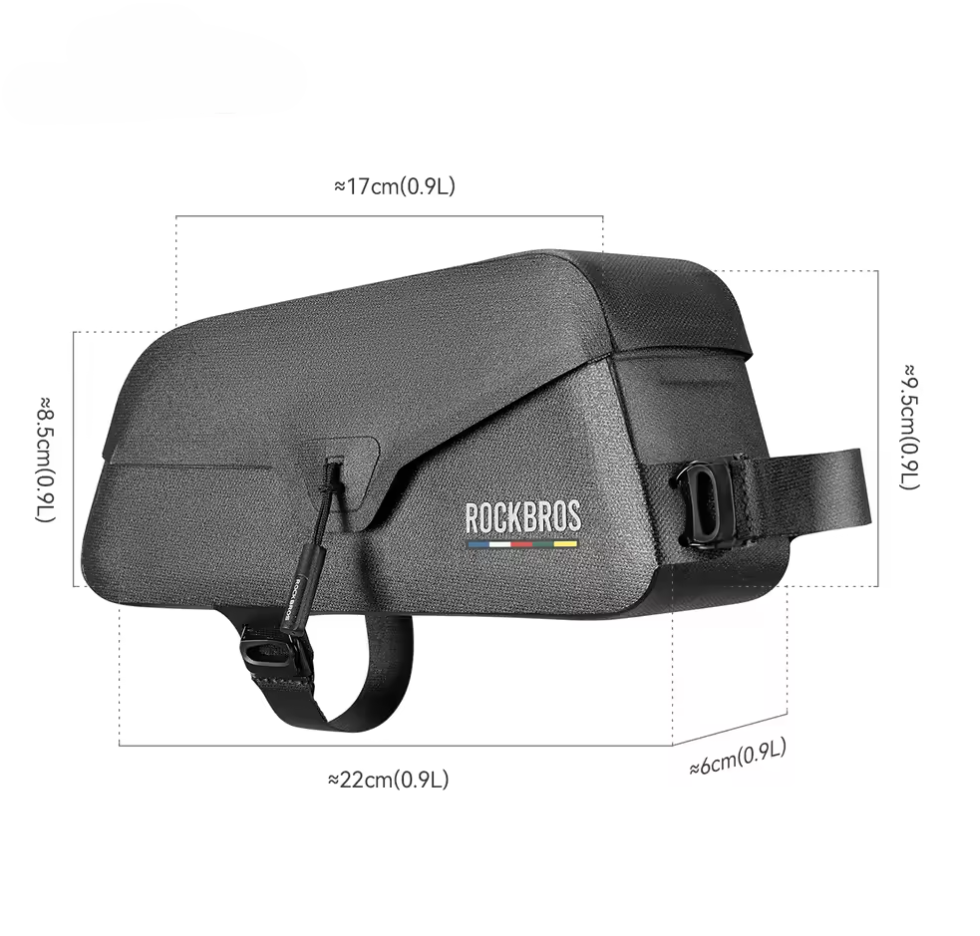 Rockbros Fahrrad Oberrohrtasche Wasserdicht MTB Gravelbike Rennrad Fahrradtasche