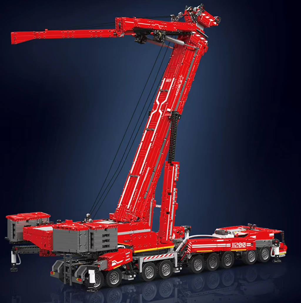 Mould King 17008 Kranwagen RC Steuerbar Technik Klemmbausteine 8507 Teile OVP