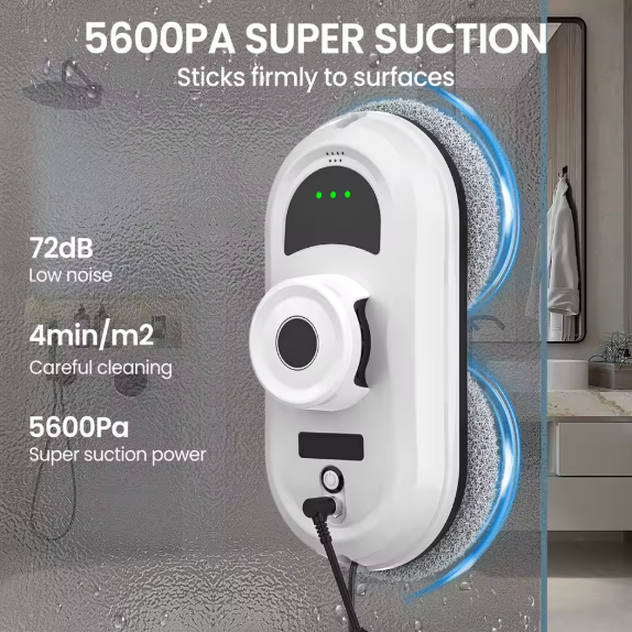 Fensterputz Putzroboter Wischroboter 5600 Pa mit Fernbedienung Fensterreinigung