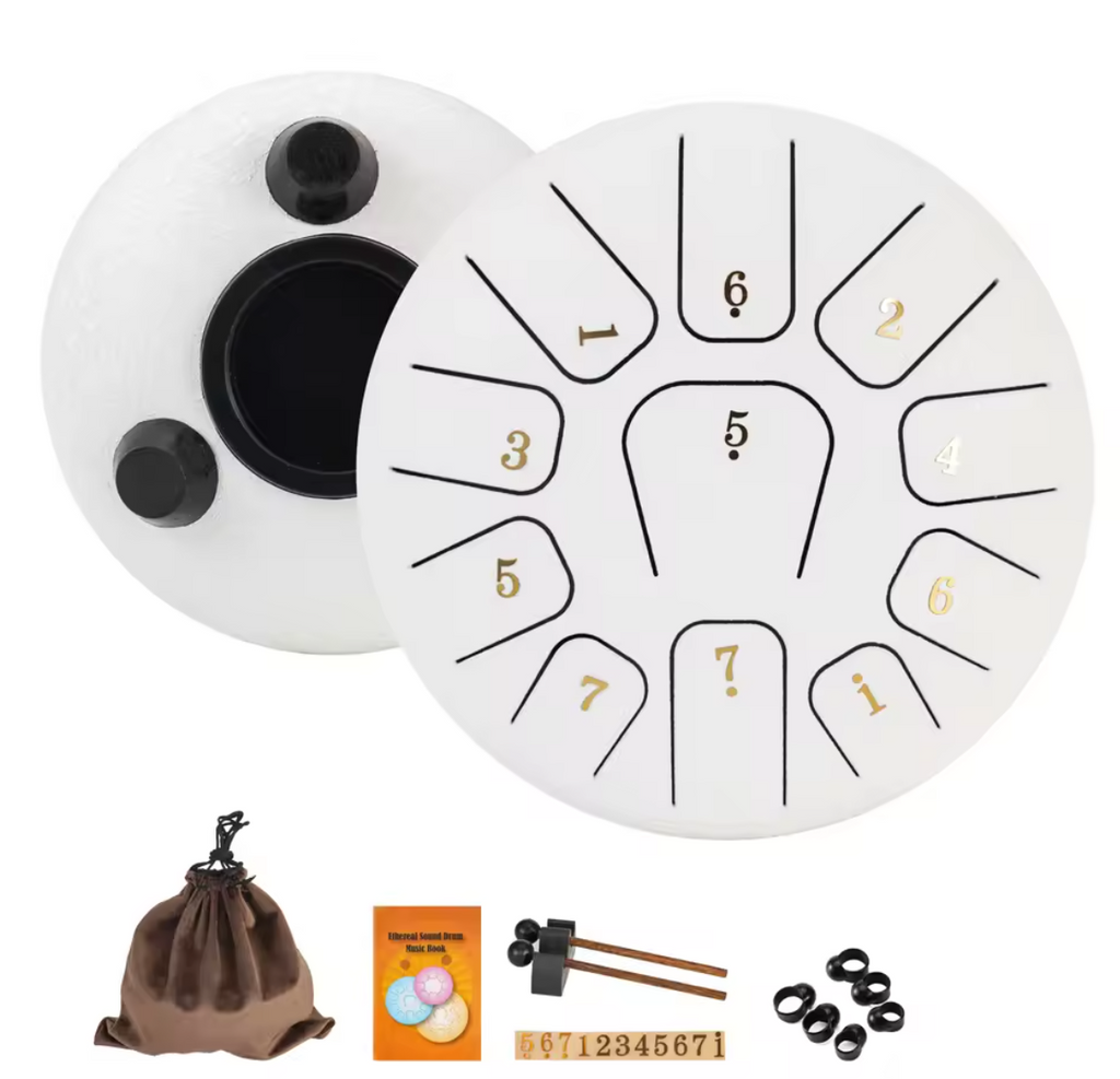 6" Tonheilung Klangschale Tonheilungseinstrument mit 11 Noten 6 Zoll
