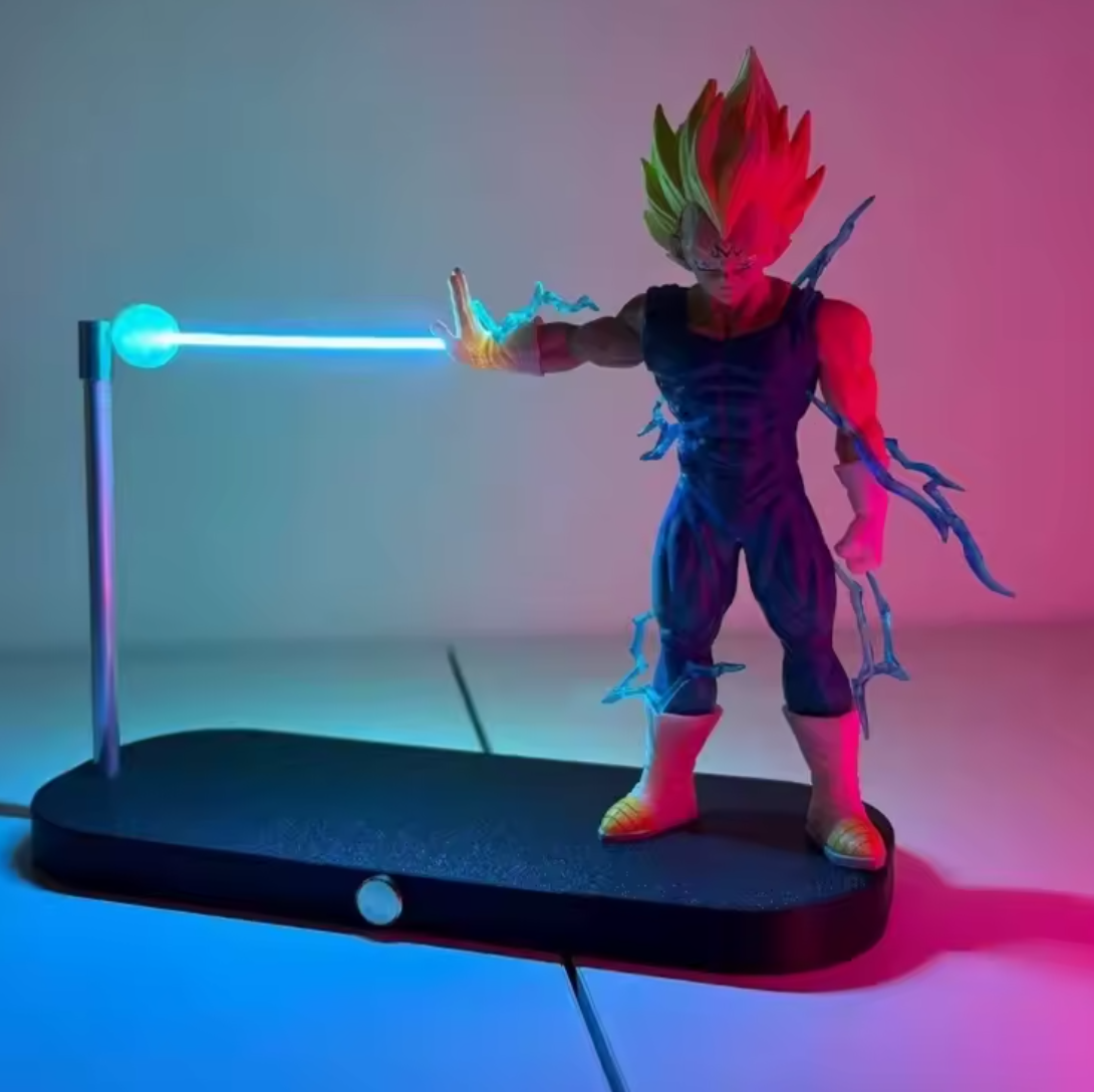 Dragon Son Goku Vegeta Lampe Kamehameha Magnetisch LED Nachtlampe