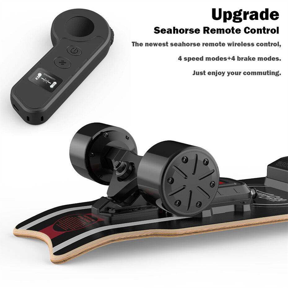 Teamgee H20 Mini Electric Skateboard Longboard intelligente Dual 450w Motor