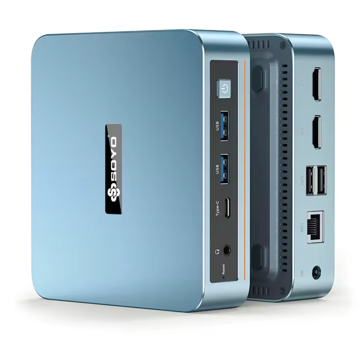 Soyo M2 Plus Mini PC Intel N100 CPU 16GB DDR4 Ram 512GB SSD