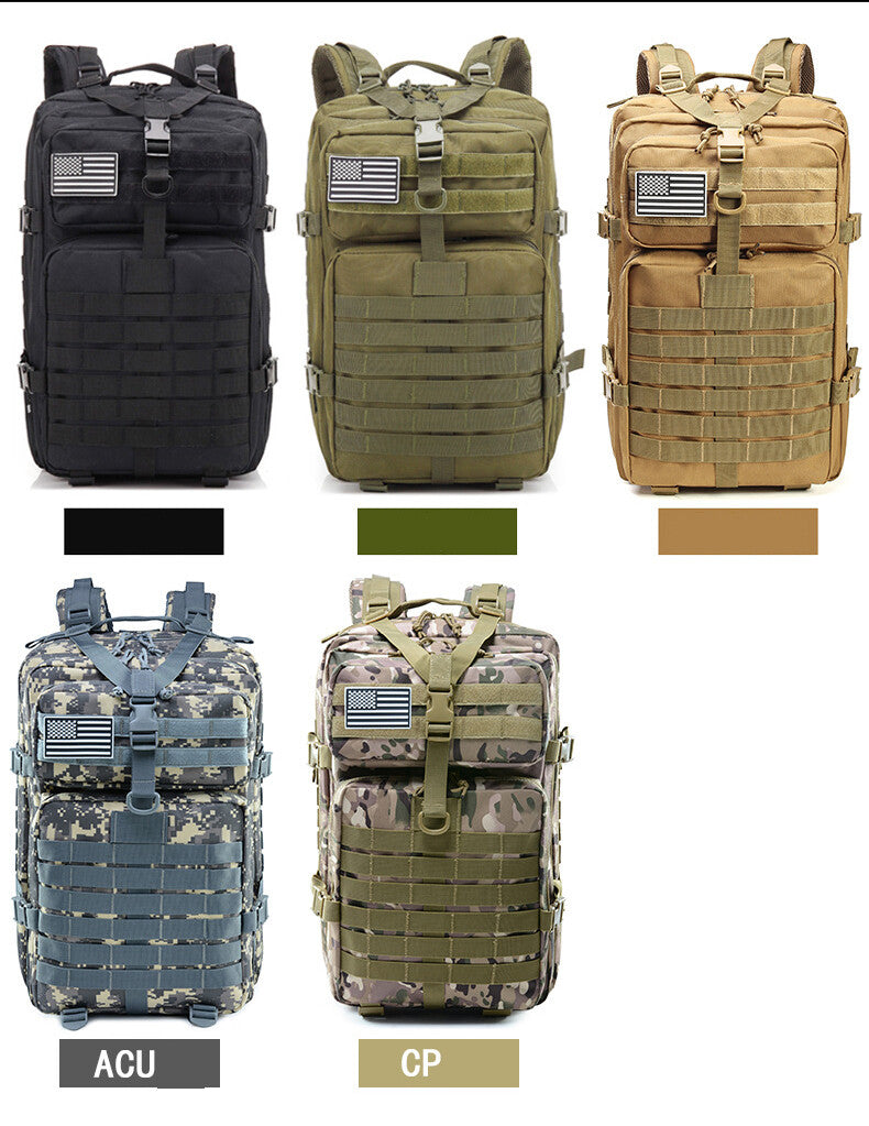 US 50L Militär Rucksack Army Bundeswehr Kampf Tasche Wasserresistent Wandern