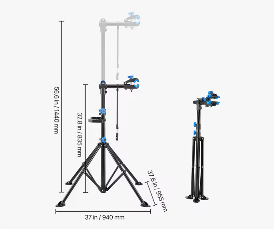 Fahrrad Montageständer Reparaturständer bis 39kg Fahrrad Wartungsständer