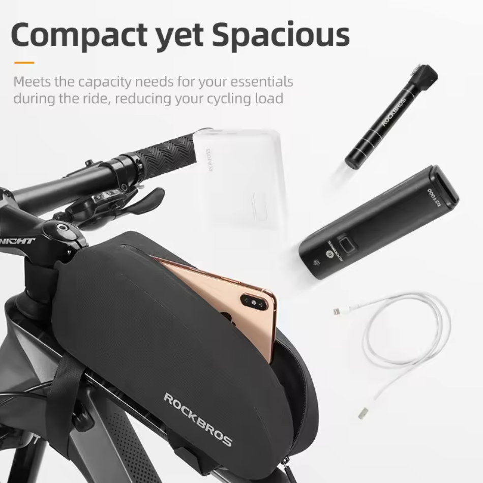 Rockbros Fahrrad Oberrohrtasche Wasserdicht Gravelbike Rennrad Fahrradtasche