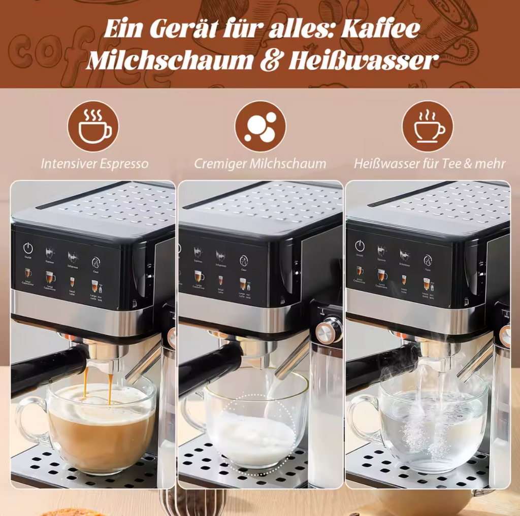Kaffeemaschine Espresso Maschine Cappuccino