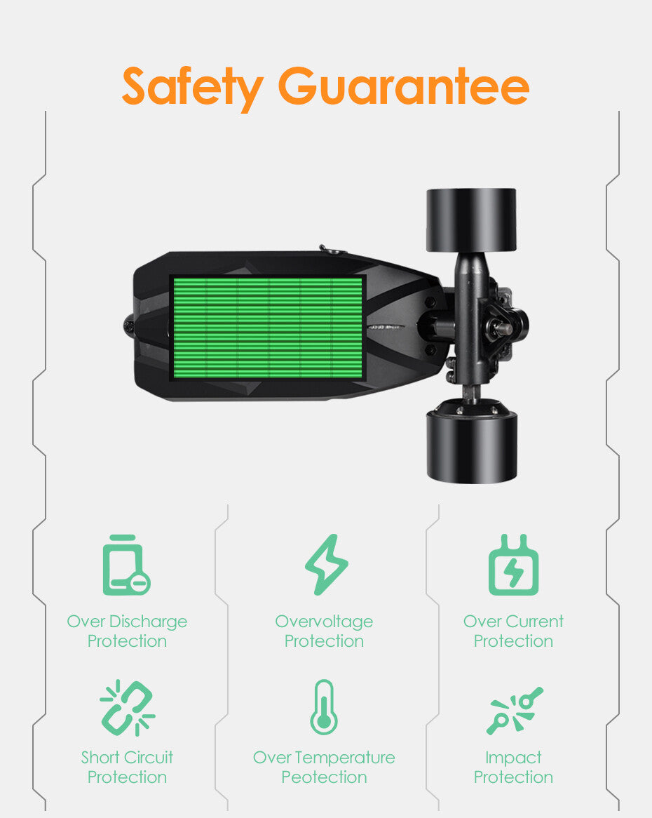 Teamgee H3 DIY Electric Skateboard Longboard intelligente 480w Motor