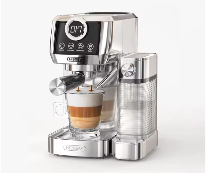 HiBREW 3 in 1 Espressomaschine H13A halbautomatische Kaffeemaschine Maschine