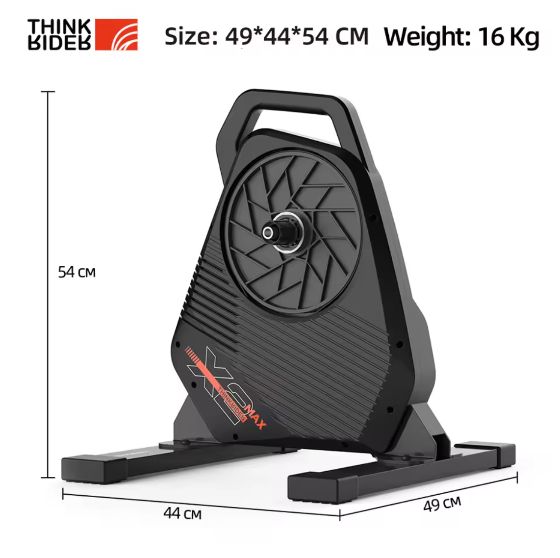 ThinkRider XXPRO Smart Rollentrainer 2500W Direktantrieb leise App‑Steuerung