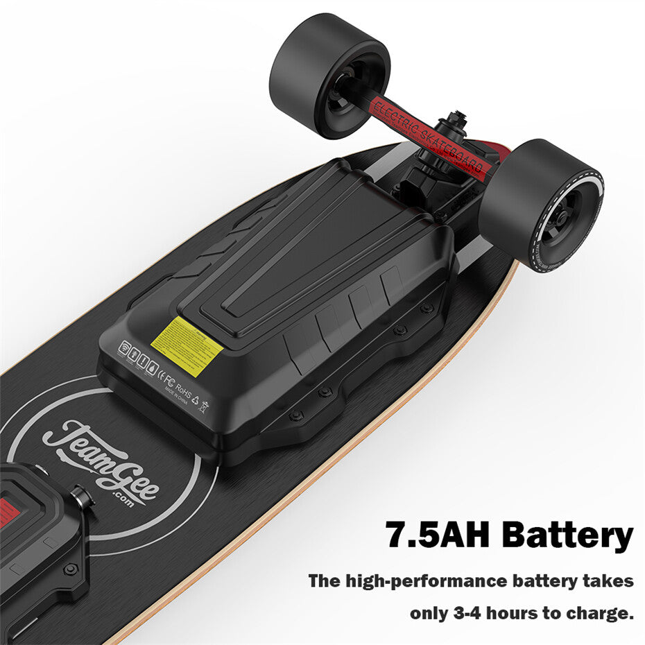 Teamgee H20 Mini Electric Skateboard Longboard intelligente Dual 450w Motor