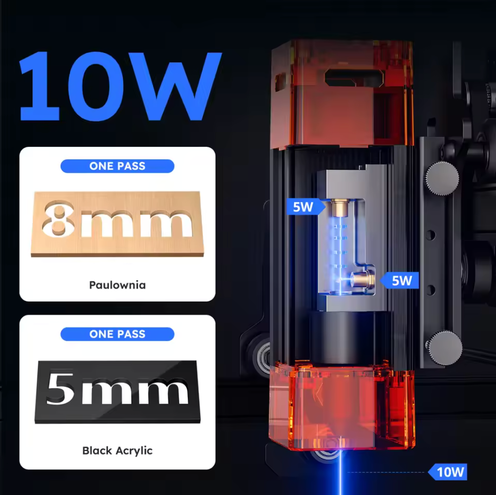 Atomstack A10 Pro V2 Lasergravurmaschine Lasercutter Schneidemaschine