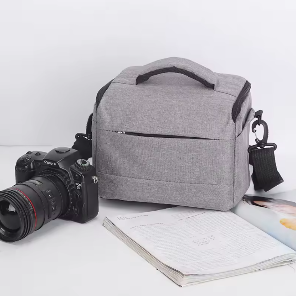 Fototasche für Spiegelreflexkameras DSLR Groß XL Kameratasche mit Tragegurt