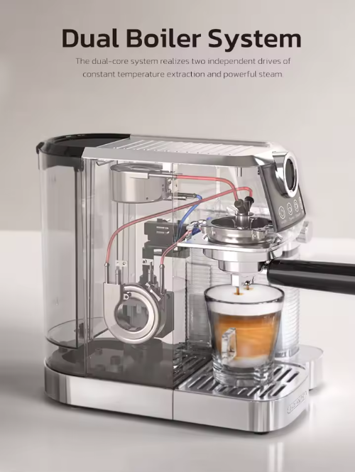 HiBREW 3 in 1 Espressomaschine H13A halbautomatische Kaffeemaschine Maschine