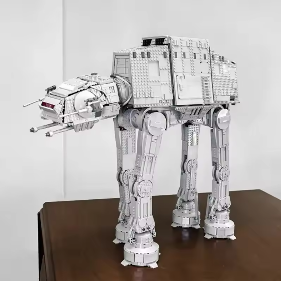 Klemmbausteine Bausatz Laufroboter Kampfroboter Sience Fiction Sci-Fi Modellbau