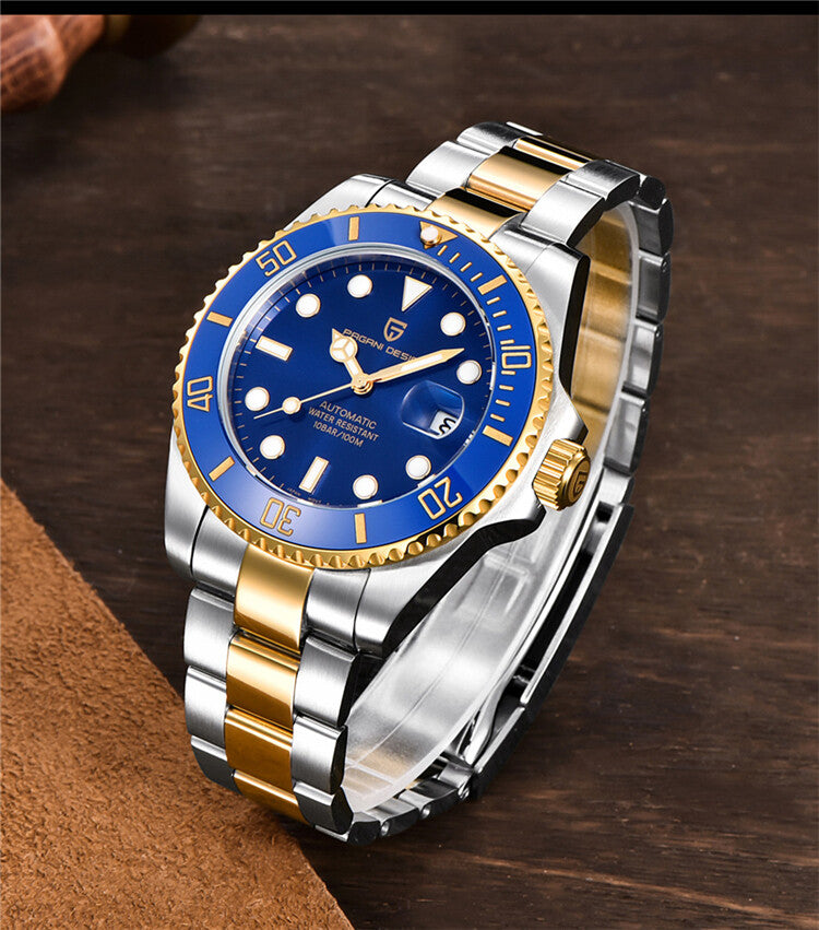 Pagani Design PD-1639 Uhr GMT Master Herrenuhr Männer Hulk Seiko NH35 Automatik