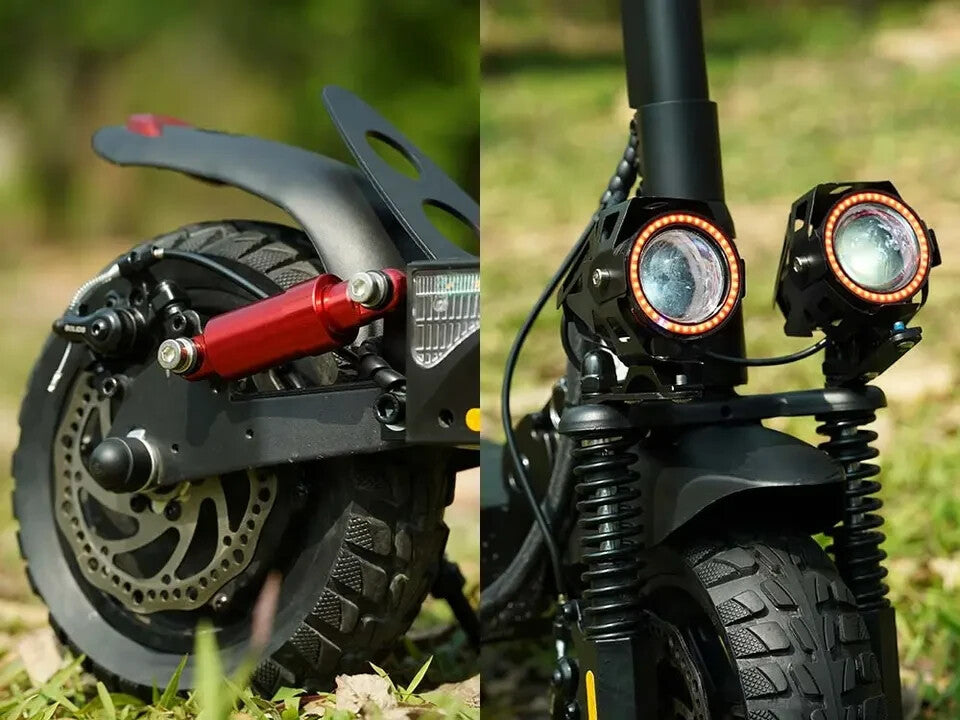 E-Scooter Elektroroller Faltbar Offroad Elektro Roller 10 Zoll iScooter iX4 45km