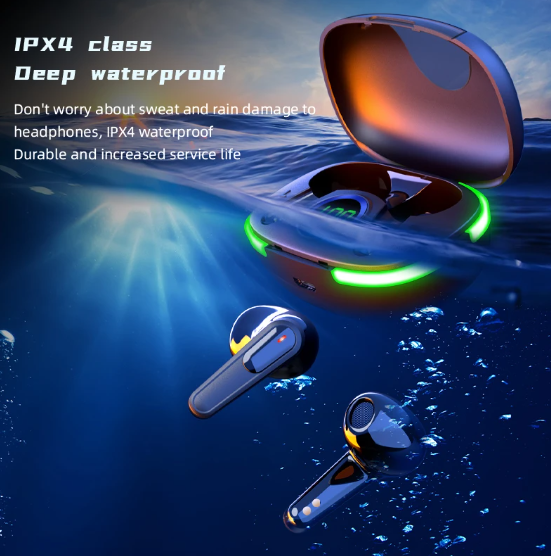 Bluetooth Kopfhörer In Ear kabellos Stereo Ohrhörer Schwarz mit Ladebox NEU