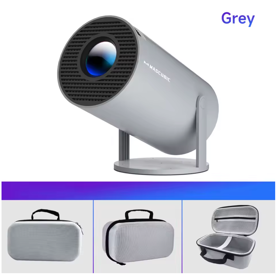 Magcubic HY300 Pro Mini Beamer 4K Wifi 6 mit Android 11 260 ANSI Lumen Heimkino