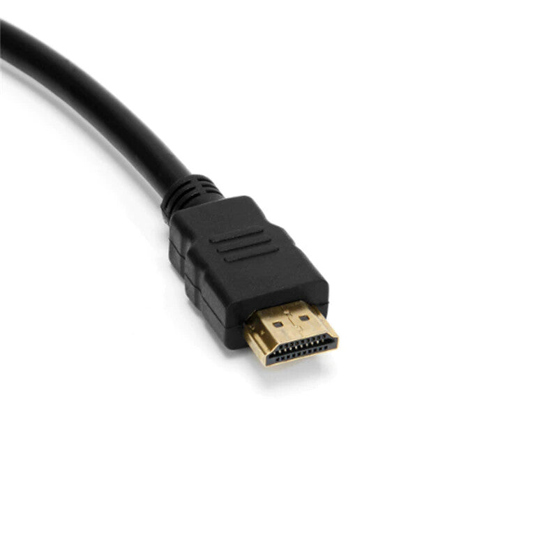 HDMI Splitter Verteiler 1 in 2 out Adapter PC TV Konsole Full HD Buchse Stecker