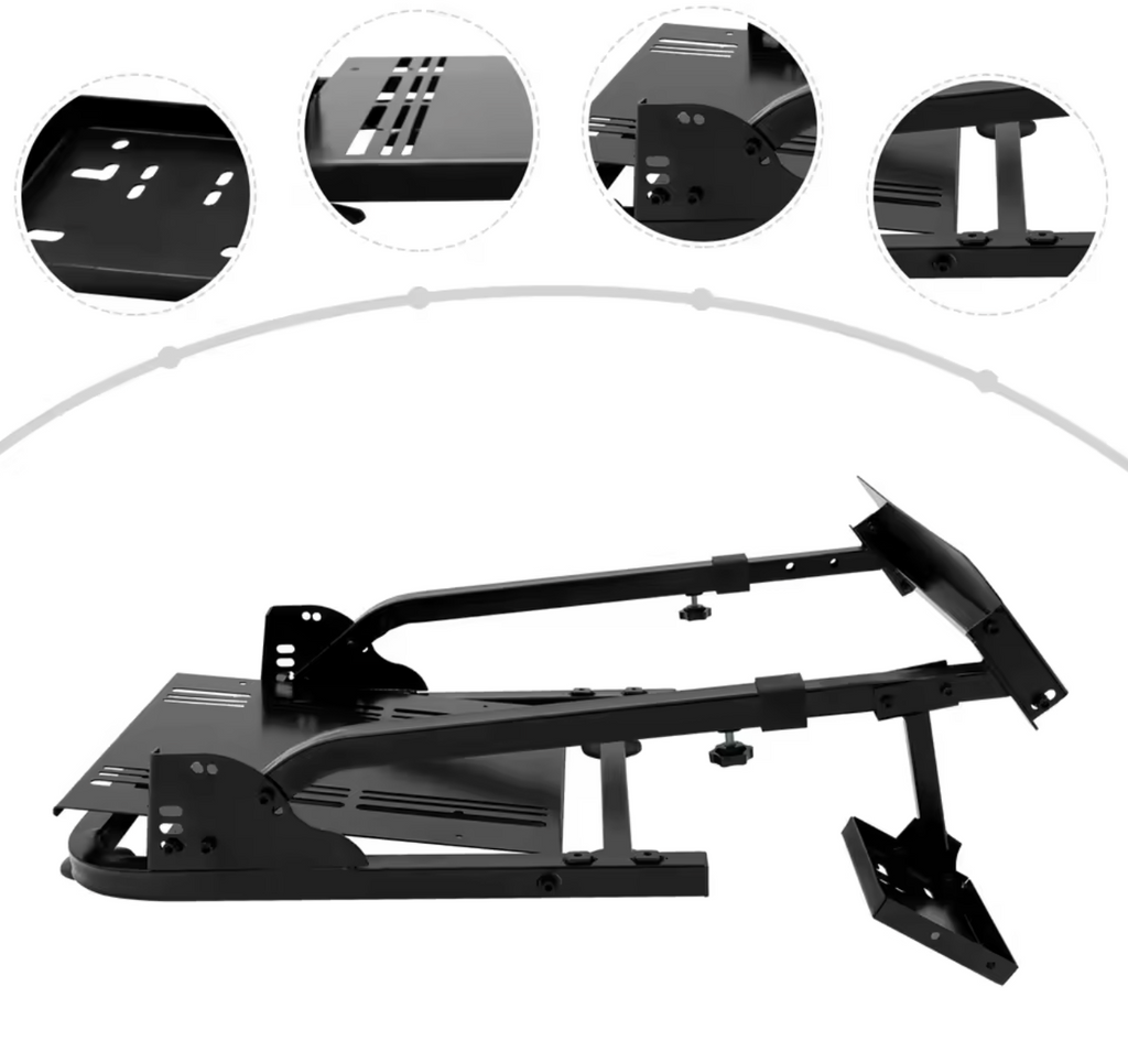 Zusammenklappbarer Lenkradständer Rennsimulator verstellbar für Logitech