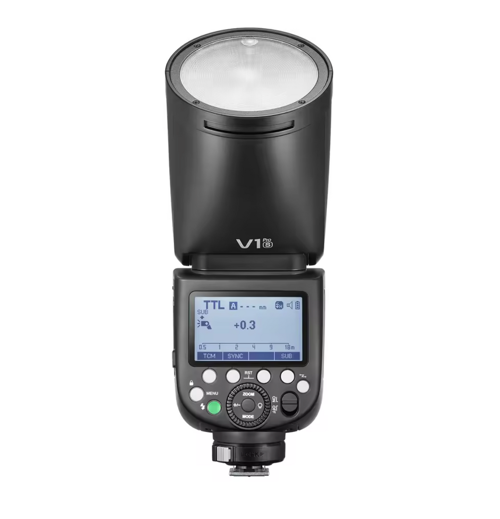Godox V1 Pro S 2.4G TTL Drahtloses Blitzgerät Kamerablitz für Sony Nikon Canon