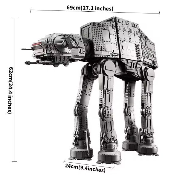 Klemmbausteine Bausatz Laufroboter Kampfroboter Sience Fiction Sci-Fi Modellbau
