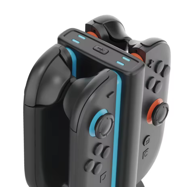 4in1 Ladestation für Nintendo Switch 2 Joy Con Ladedock Ladegerät Charger