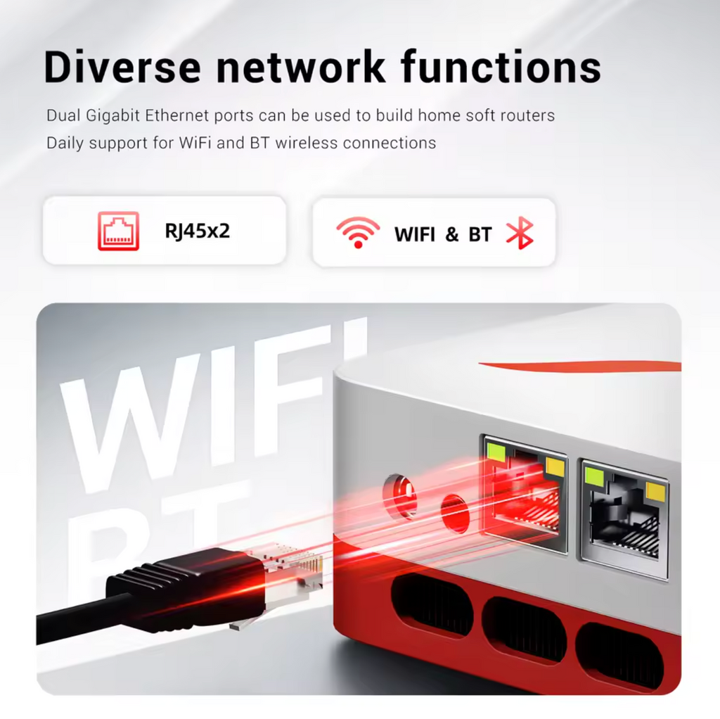 Firebat T3 Mini PC Intel N150 CPU 12GB DDR5 Ram 512GB M.2 SSD Win11