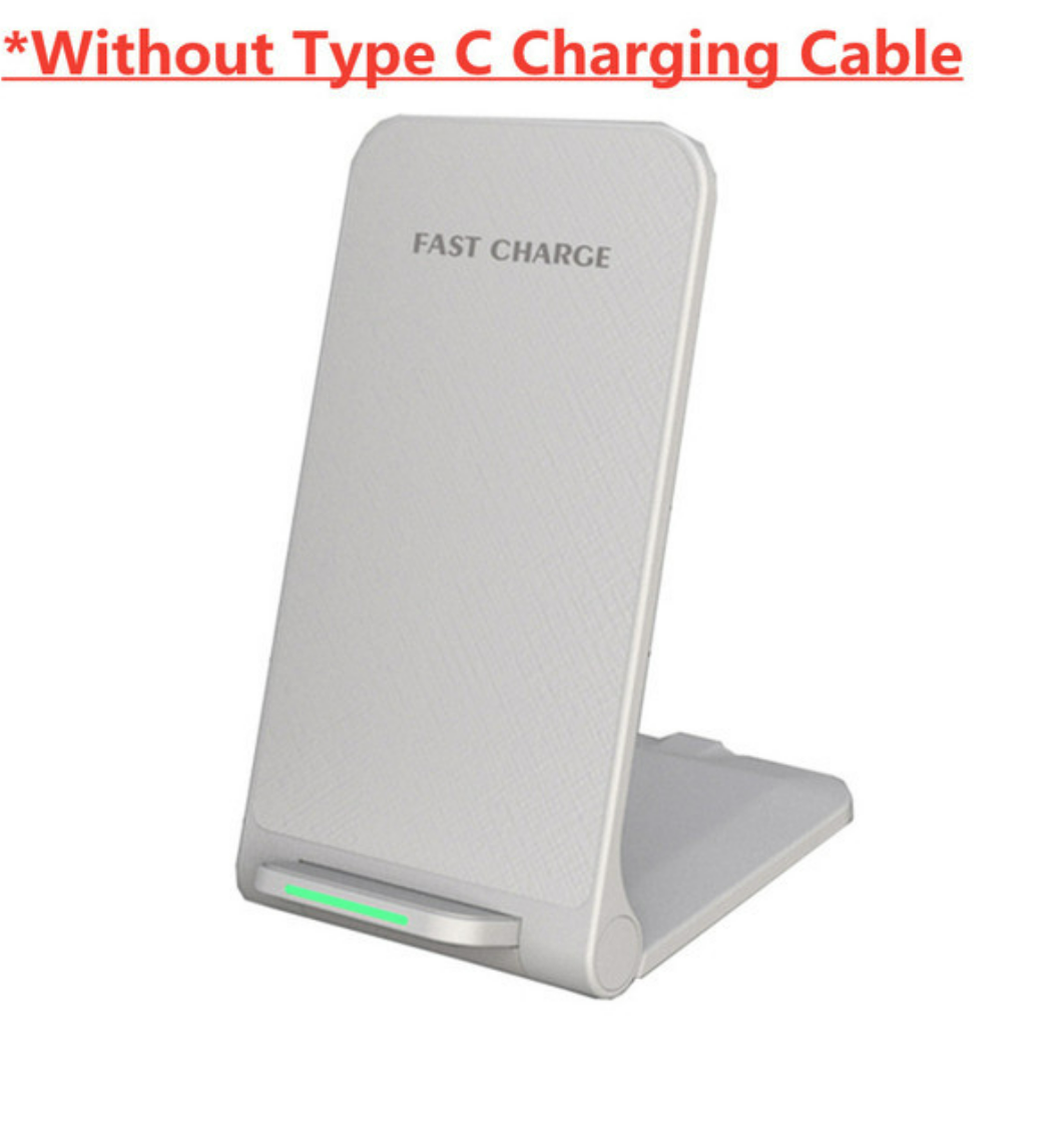 40W Wireless Fast Charger Ladegerät Stand Pad Für Samsung Apple iPhone Android