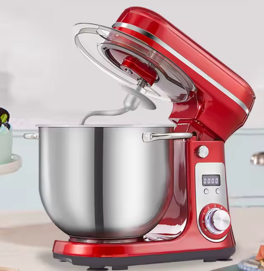 Biolomix 6L Küchenmaschine Standmixer Teigknetmaschine Küchenmixer mit Knethaken