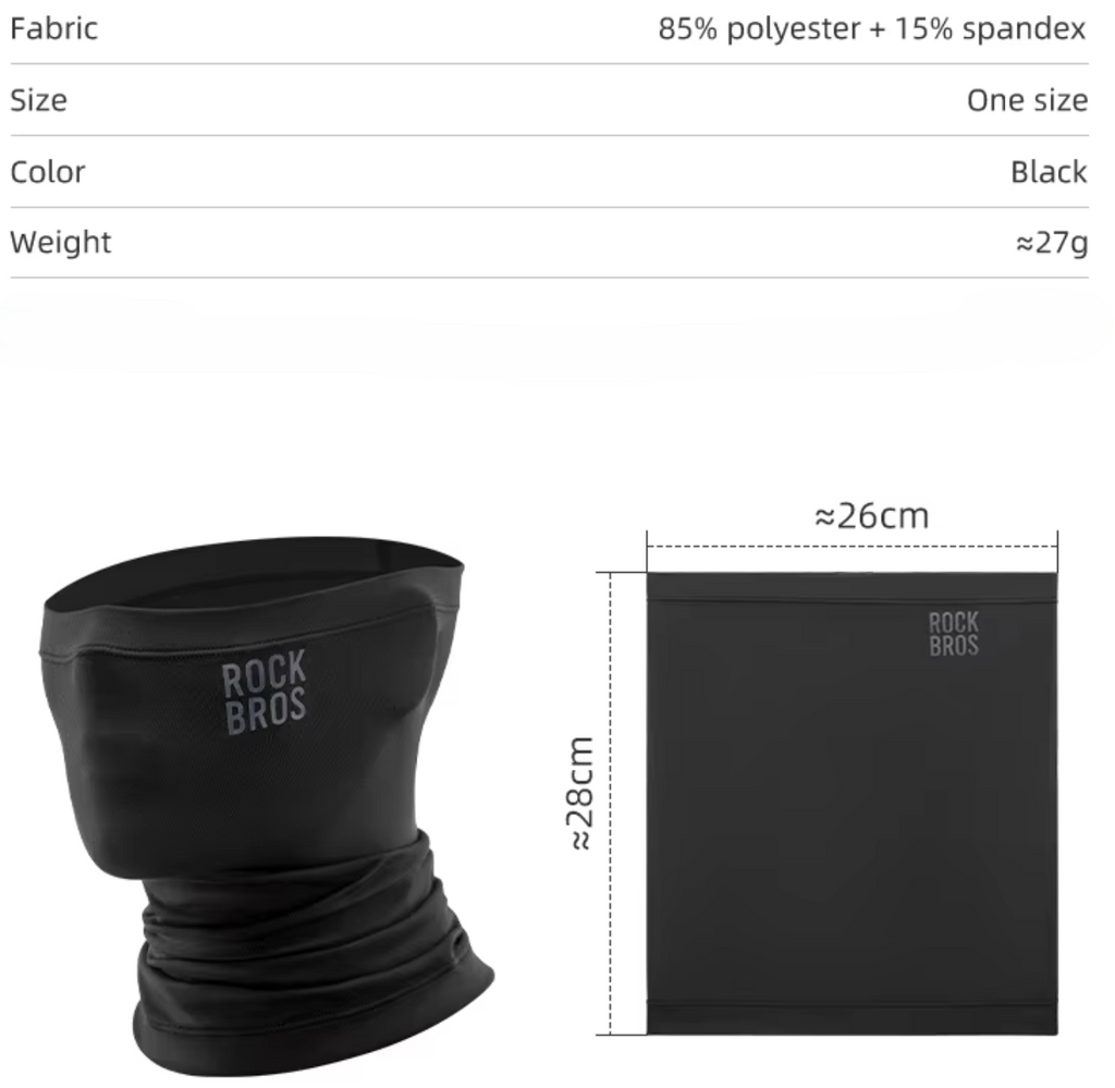 Rockbros Winter Gesichtsmaske Halstuch Fahrrad Sturmhaube Winddicht