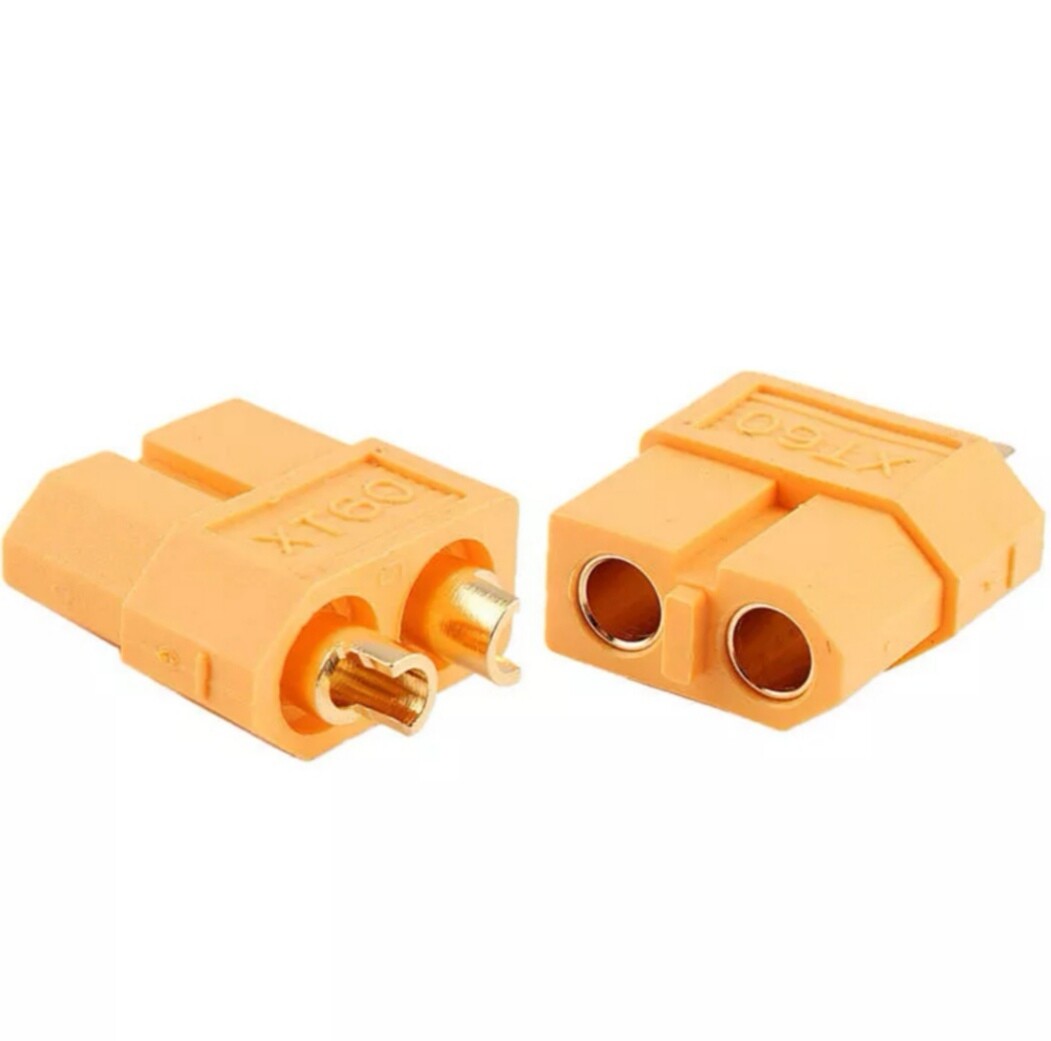 XT60 Hochstrom Stecker Buchse Connector Paar für Akku ESC Lipo 60A RC Modellbau