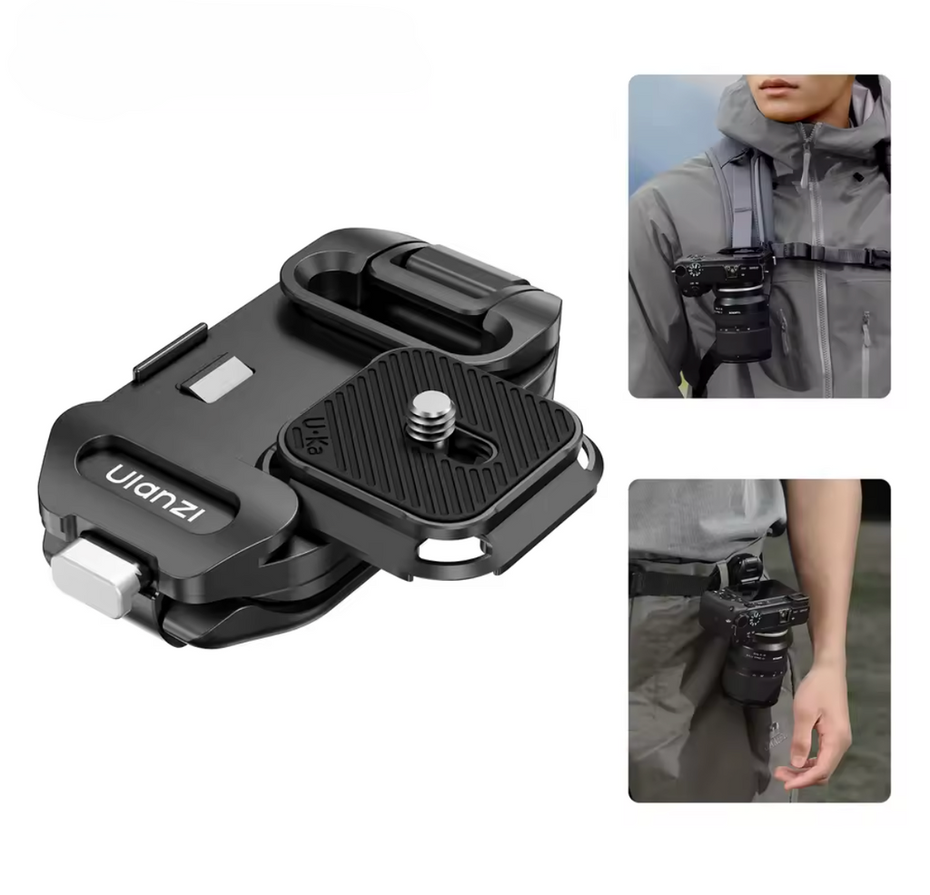 Ulanzi UKA07 Rucksack Kameraclip Rucksackclip für F38 Platten Quick Release