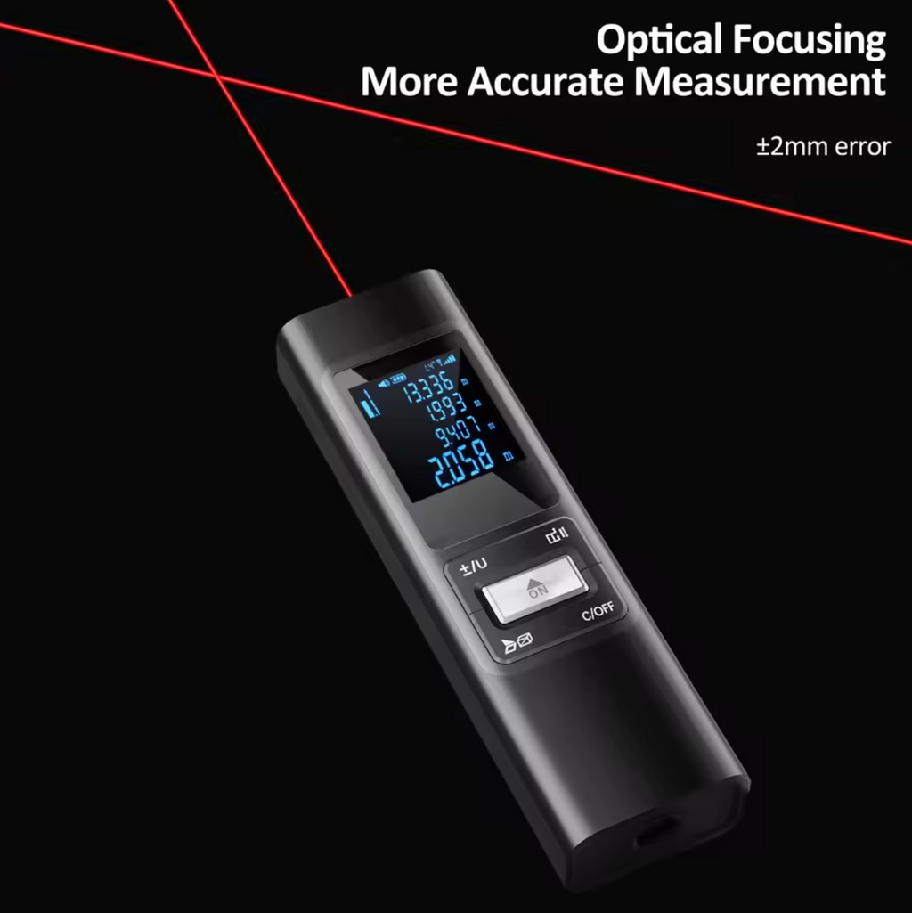 Lasermessgerät Smart Laser Entfernungsmesser Bluetooth bis zu 60m